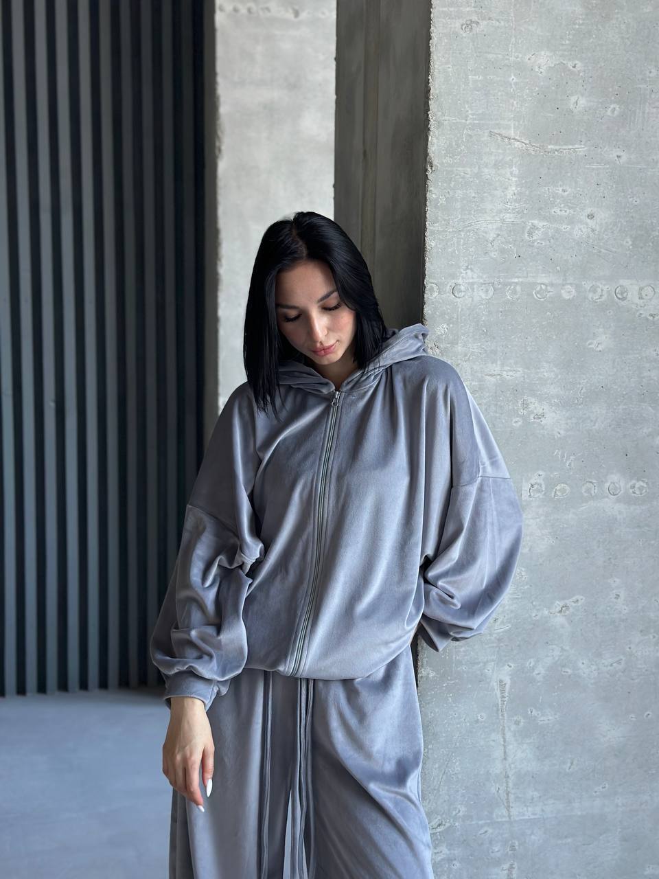 Tricou velur confortabil, mărime universală