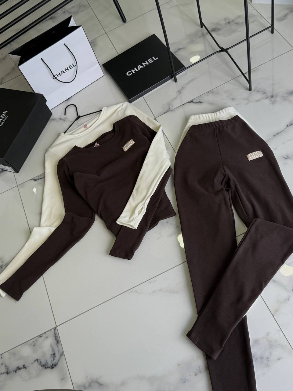 Thermal set long sleeve and leggings