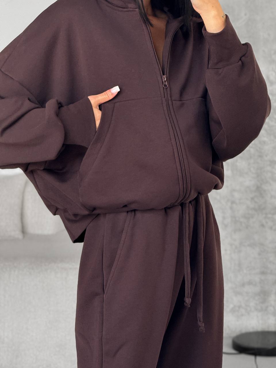 Universal chocolate and milk tunic